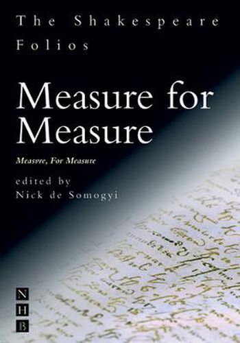 Cover image for Measure for Measure