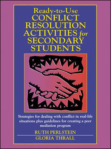 Cover image for Ready-to-Use Conflict Resolution Activities for SE Secondary Students