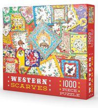 Cover image for Western Scarves: 1000 Piece Puzzle Firm Sale