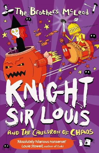 Cover image for Knight Sir Louis and the Cauldron of Chaos