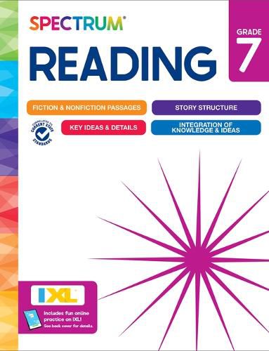 Cover image for Spectrum Reading Workbook, Grade 7