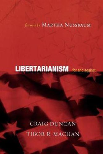 Cover image for Libertarianism: For and Against