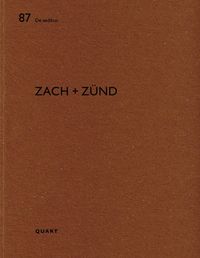 Cover image for Zach + Zund: De aedibus 87