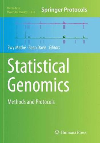 Cover image for Statistical Genomics: Methods and Protocols