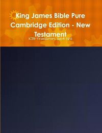 Cover image for King James Bible Pure Cambridge Edition - New Testament