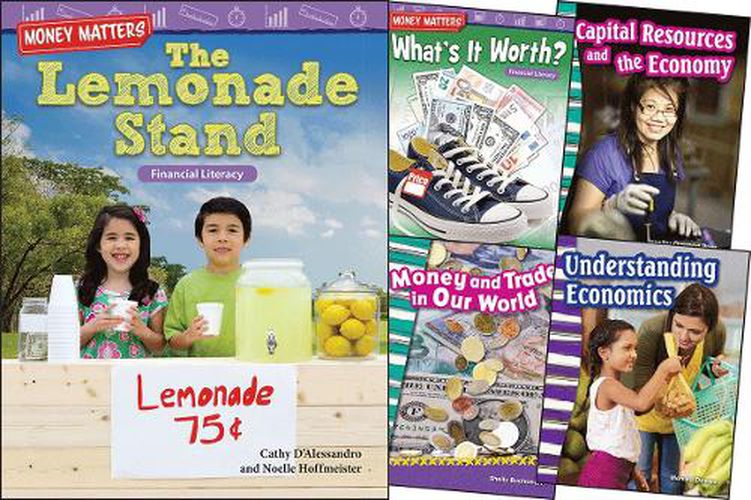Cover image for Financial Literacy Grades 2-3: 5-Book Set