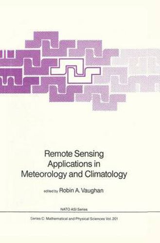 Cover image for Remote Sensing Applications in Meteorology and Climatology