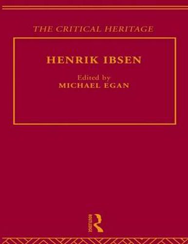 Cover image for Henrik Ibsen: The Critical Heritage