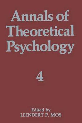 Cover image for Annals of Theoretical Psychology