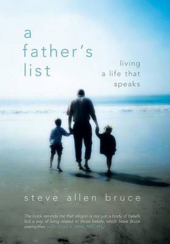 Cover image for A Father's List: Living a Life That Speaks