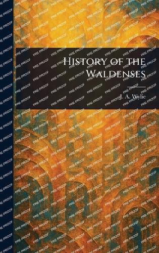 Cover image for History of the Waldenses