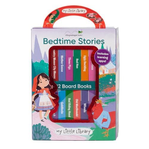 Cover image for My Little Library: Bedtime Stories (12 Board Books)