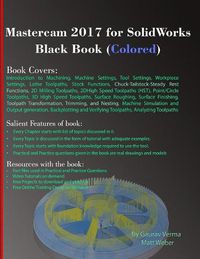 Cover image for Mastercam 2017 for SolidWorks Black Book (Colored)