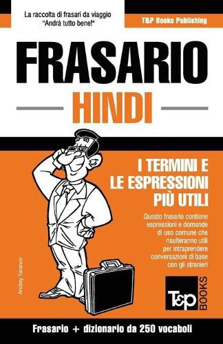 Cover image for Frasario Italiano-Hindi e mini dizionario da 250 vocaboli