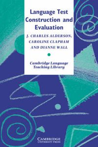 Cover image for Language Test Construction and Evaluation