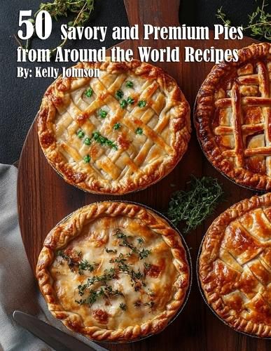 Cover image for 50 Savory Premium Pies from Around the World Recipes