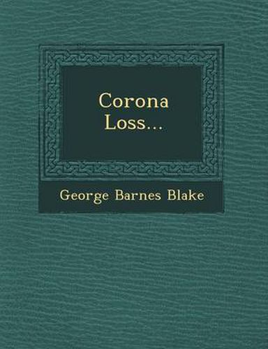 Cover image for Corona Loss...