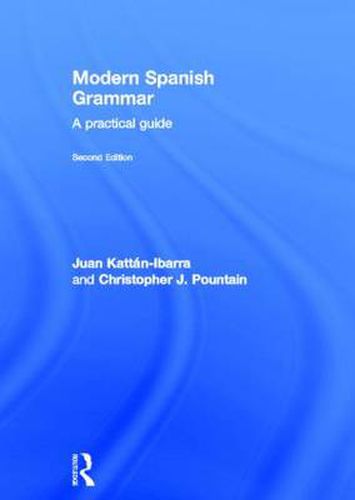 Cover image for Modern Spanish Grammar: A Practical Guide