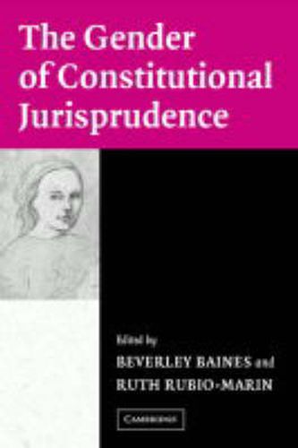 Cover image for The Gender of Constitutional Jurisprudence