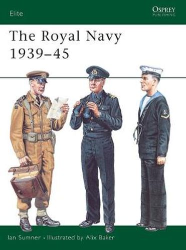 Cover image for The Royal Navy 1939-45