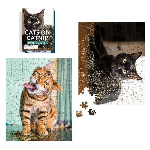 Cover image for Cats on Catnip Mini Puzzles