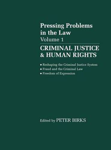 Cover image for Criminal Justice and Human Rights