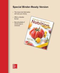 Cover image for Loose Leaf for Wardlaw's Contemporary Nutrition Updated with 2015-2020 Dietary Guidelines for Americans