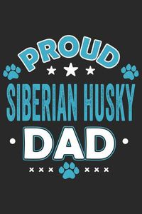 Cover image for Proud Siberian Husky Dad
