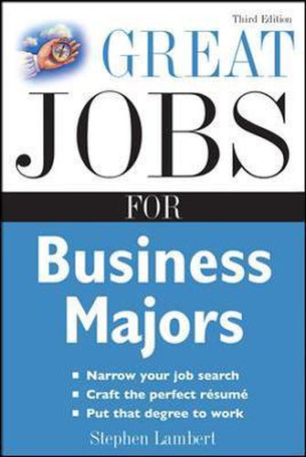 Cover image for Great Jobs for Business Majors