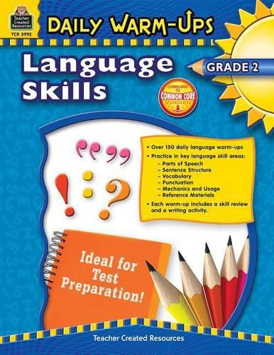 Cover image for Daily Warm-Ups: Language Skills Grade 2