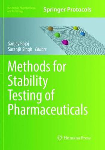 Cover image for Methods for Stability Testing of Pharmaceuticals