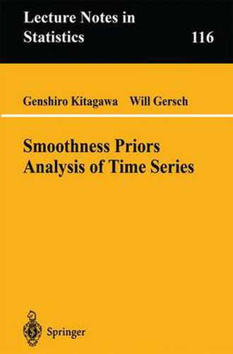 Cover image for Smoothness Priors Analysis of Time Series