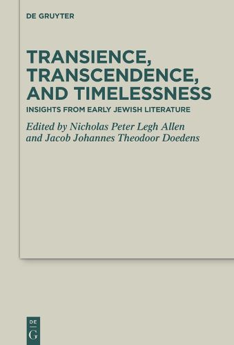 Cover image for Transience, Transcendence, and Timelessness