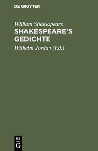 Cover image for Shakespeare's Gedichte