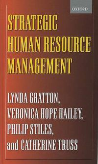 Cover image for Strategic Human Resource Management: Corporate Rhetoric and Human Reality