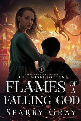 Cover image for Flames of a Falling God