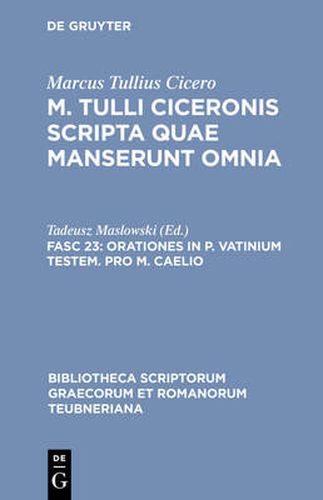 Cover image for Scripta Quae Manserunt Omnia, CB