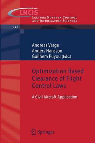 Cover image for Optimization Based Clearance of Flight Control Laws: A Civil Aircraft Application