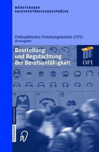 Cover image for Munsteraner Sachverstandigengesprache: Beurteilung Und Begutachtung Der Berufsunfahigkeit