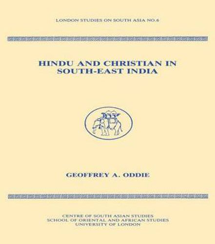 Cover image for Hindu and Christian in South-East India