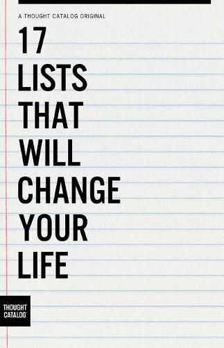 Cover image for 17 Lists That Will Change Your Life