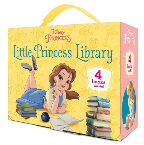 Cover image for Little Princess Library (Disney Princess): Disney Cinderella; Disney The Little Mermaid; Disney Moana; Disney Beauty & the Beast