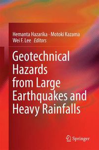 Cover image for Geotechnical Hazards from Large Earthquakes and Heavy Rainfalls