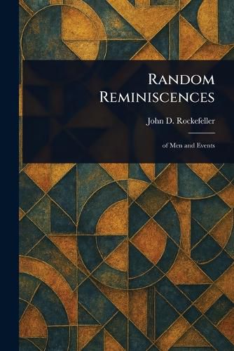 Cover image for Random Reminiscences