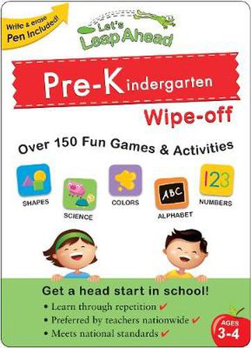 Cover image for Let's Leap Ahead Pre-K Wipe-off