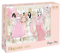 Cover image for Elegance 1000 Piece Puzzle The Beauty Of French Fashion