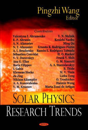 Cover image for Solar Physics Research Trends