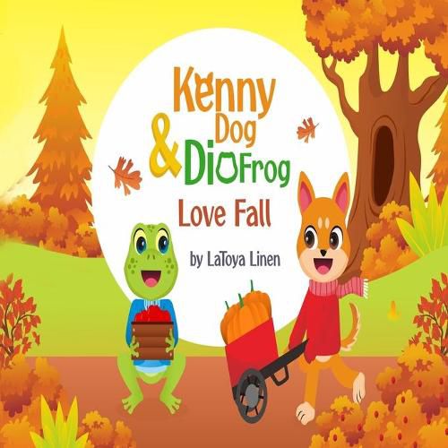 Cover image for Kenny dog and Dio frog love fall