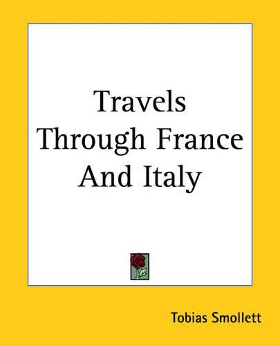 Cover image for Travels Through France And Italy