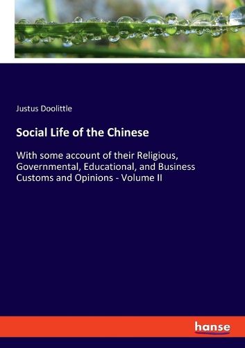 Social Life of the Chinese